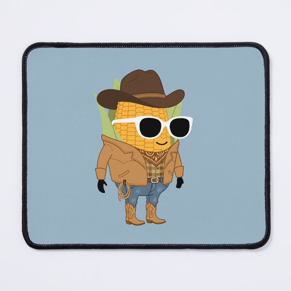 Item preview, Corn Cowboy Flat designed and sold by White Rim Mates.