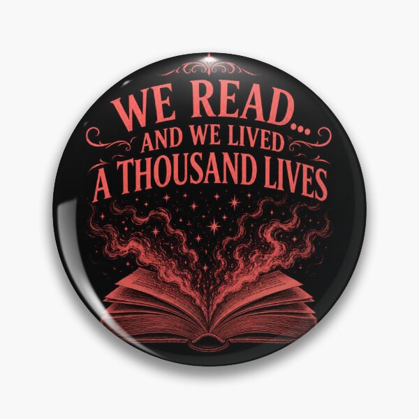 Item preview, WE READ... AND WE LIVED A THOUSAND LIVES designed and sold by KINSPIREWOLFBAT.