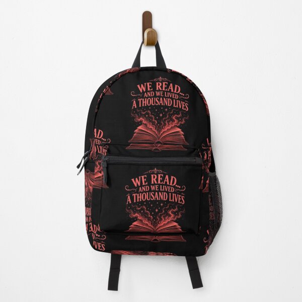 Item preview, WE READ... AND WE LIVED A THOUSAND LIVES designed and sold by KINSPIREWOLFBAT.