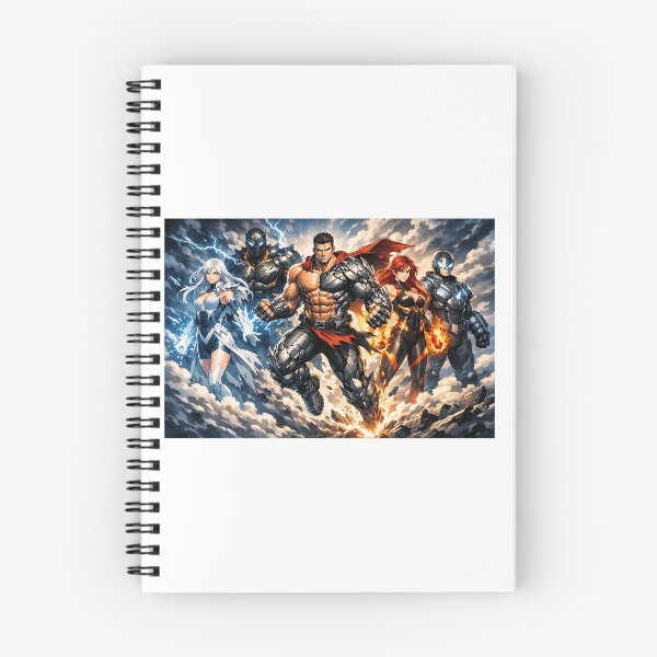 Item preview, Team Of Five Heroes  designed and sold by ThatUnknownOre.
