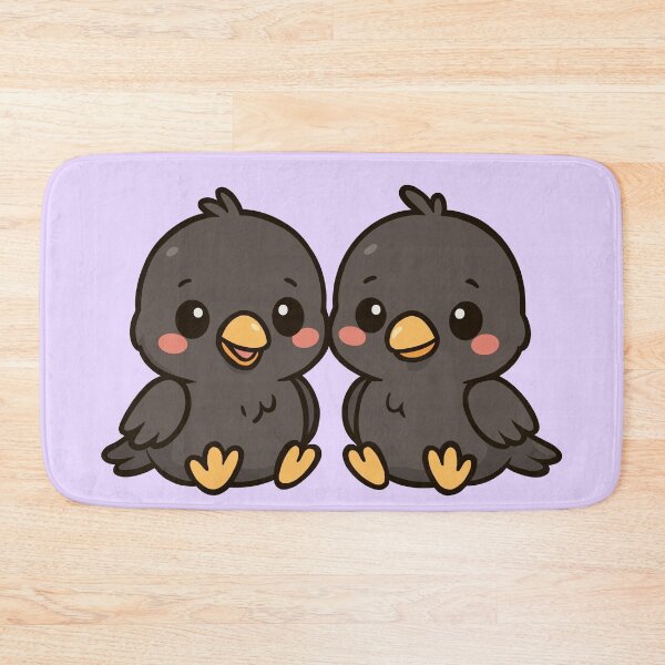 Item preview, Baby Twin Crows designed and sold by Ghost on Toast.