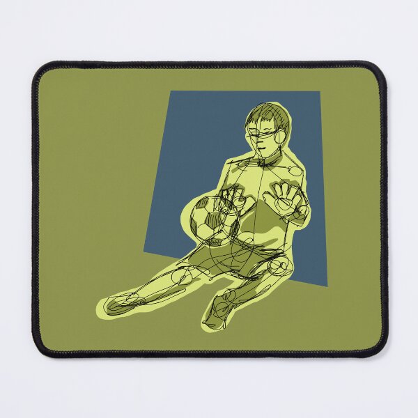 Item preview, Block Goalkeeper with green background  designed and sold by missmann.