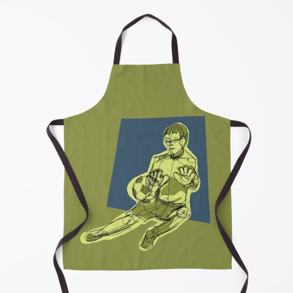 Item preview, Block Goalkeeper with green background  designed and sold by missmann.