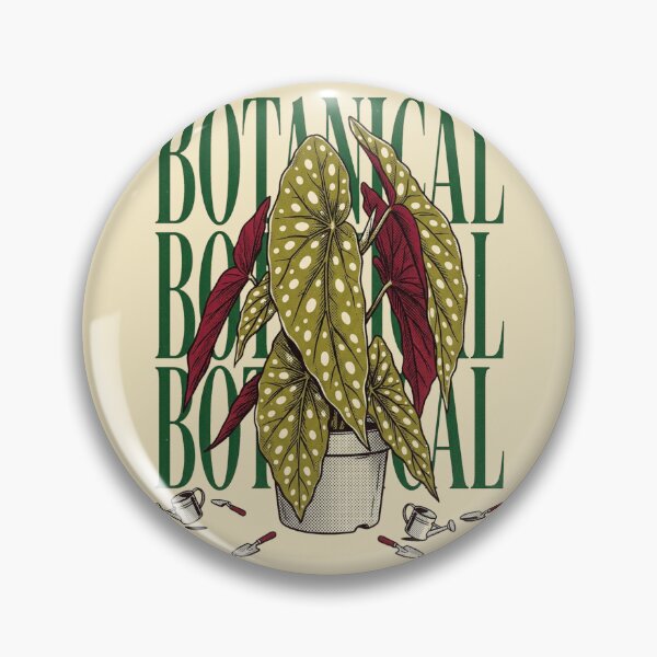 Item preview, Retro Pop Art Begonia Maculata Polka Dot Plant designed and sold by DuckOddity.