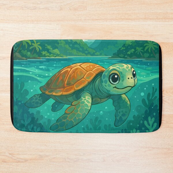 Item preview, Sea Turtle in National Park of American Samoa designed and sold by Ghost on Toast.