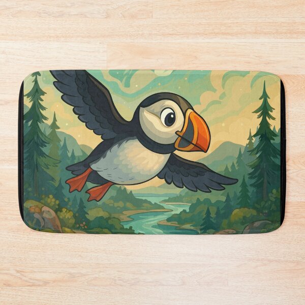 Item preview, Puffin in Acadia National Park designed and sold by Ghost on Toast.