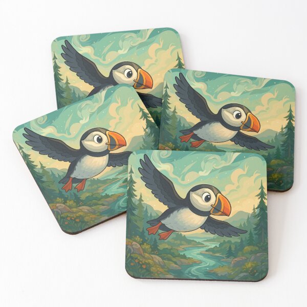 Item preview, Puffin in Acadia National Park designed and sold by Ghost on Toast.