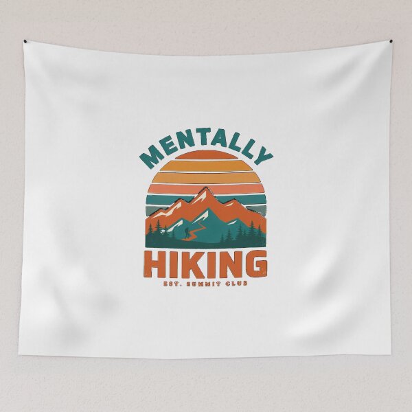 Item preview, Mentally Hiking designed and sold by SHop25souka.
