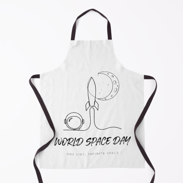 Item preview, World Space Day — One Line Infinite Space Minimalist Astronaut Rocket T-Shirt V2 designed and sold by DarylWelsh2024.