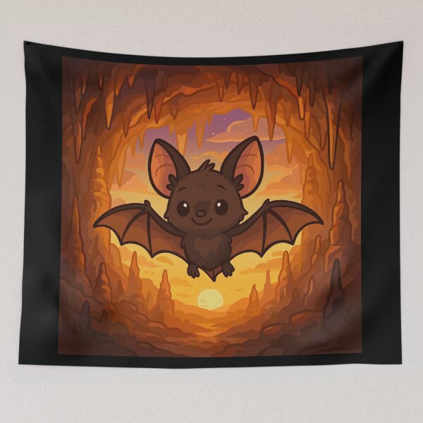 Item preview, Bat in Carlsbad Caverns National Park designed and sold by Ghost on Toast.