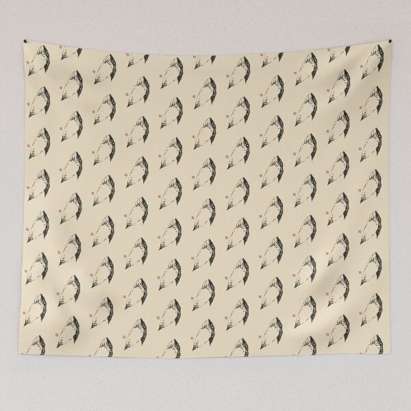 Item preview, Minimalist Ukiyo-e Begonia Maculata Woodblock Print designed and sold by DuckOddity.