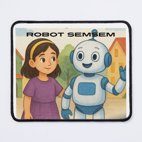 Item preview, Robot Semsem and Friends designed and sold by LumivaraGallery.
