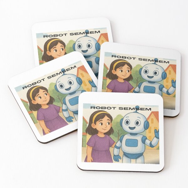 Item preview, Robot Semsem and Friends designed and sold by LumivaraGallery.