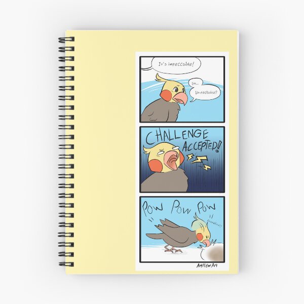 Item preview, Cockatoo Comic Strip designed and sold by AngelEneArt.