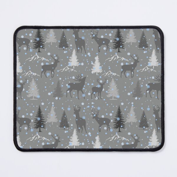 Item preview, Christmas woodland scene with deer designed and sold by BritishDelights.