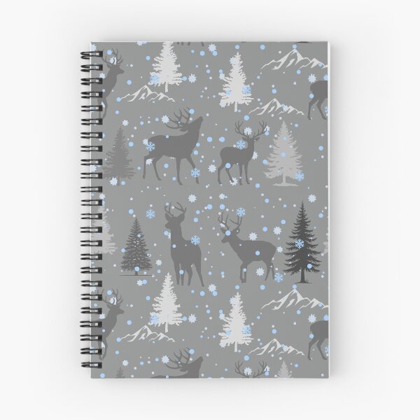 Item preview, Christmas woodland scene with deer designed and sold by BritishDelights.