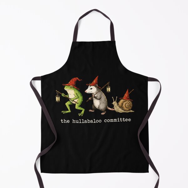 Item preview, The Hullabaloo Committee Funny Opossum Frog Wizard designed and sold by Ali-printshop.
