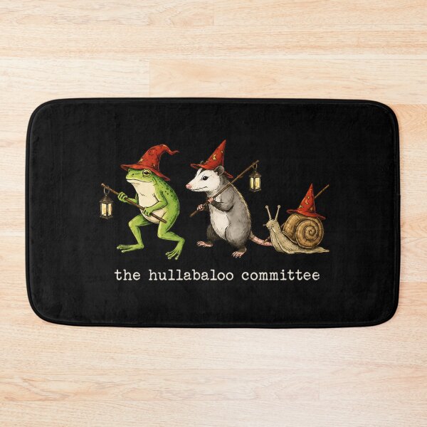 Item preview, The Hullabaloo Committee Funny Opossum Frog Wizard designed and sold by Ali-printshop.