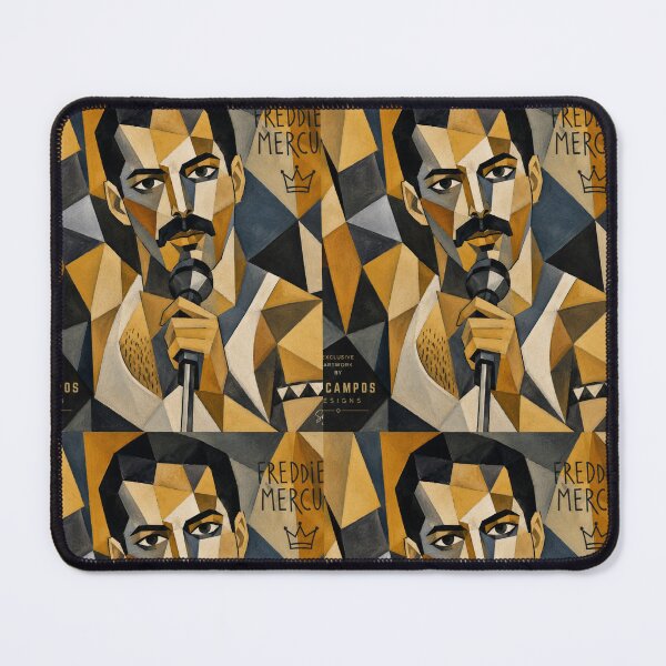 Item preview, Freddie Mercury Cubist Masterpiece designed and sold by SHOCAMPOS DESIGNS .