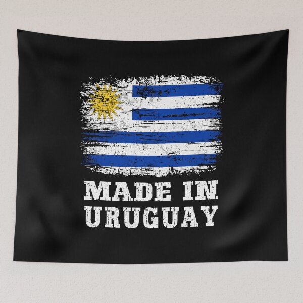 Item preview, Made In Uruguay Vintage Distressed Flag Country Pride designed and sold by Dmetalx Art Apparel.