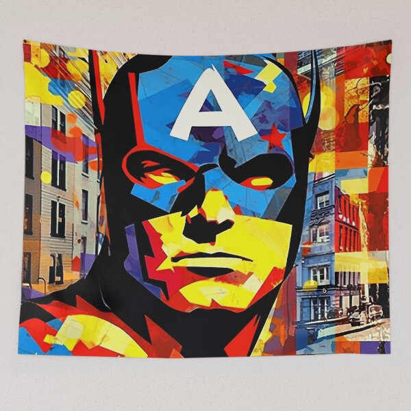Item preview, Super Hero Pop Art Action Comic Book Style designed and sold by DEC02.