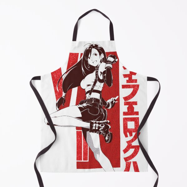Item preview, Tifa roja dúo designed and sold by AnimeArsenalPrints.