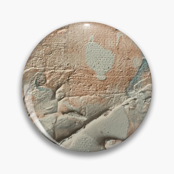 Artikelvorschau, Rustic 3D Textured Stone Wall Beige and Teal Abstract entworfen und verkauft von L&L.