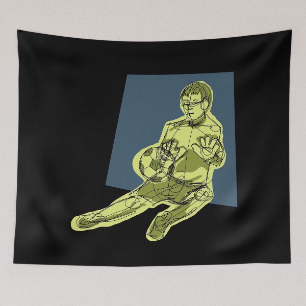 Item preview, Block Goalkeeper with black background designed and sold by missmann.