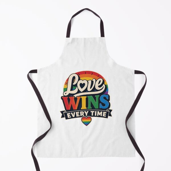 Item preview, Love Wins Every Time LGBTQ Pride designed and sold by BluePrint Vibe.
