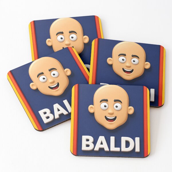 Item preview, Baldi Funny Cartoon Character Inspired T-Shirt | Bald and Proud Humor Design designed and sold by GarnerSupplyCo.