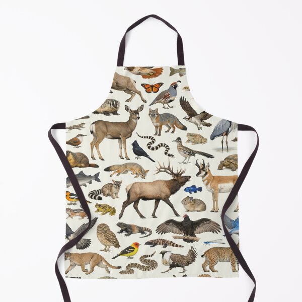 Item preview, Animals of Nevada Retro Style Identification Chart designed and sold by kakarikihill.