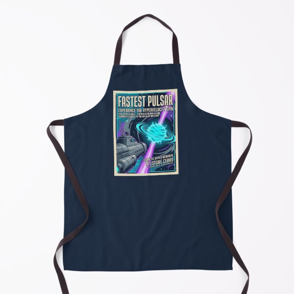 Item preview, Fastest Pulsar Retro NASA Travel Poster Hypervelocity designed and sold by RetroRewind Studio.