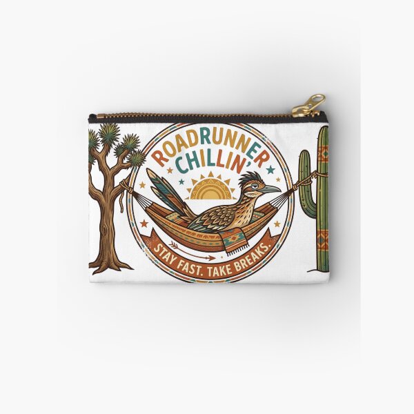 Item preview, Retro Roadrunner Chillin' | Southwestern Desert Wildlife Hammock Art designed and sold by Wear Sculpt.