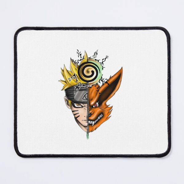 Item preview, Split Face Nine Tails Fox and Jinchuriki designed and sold by Deviantfant.