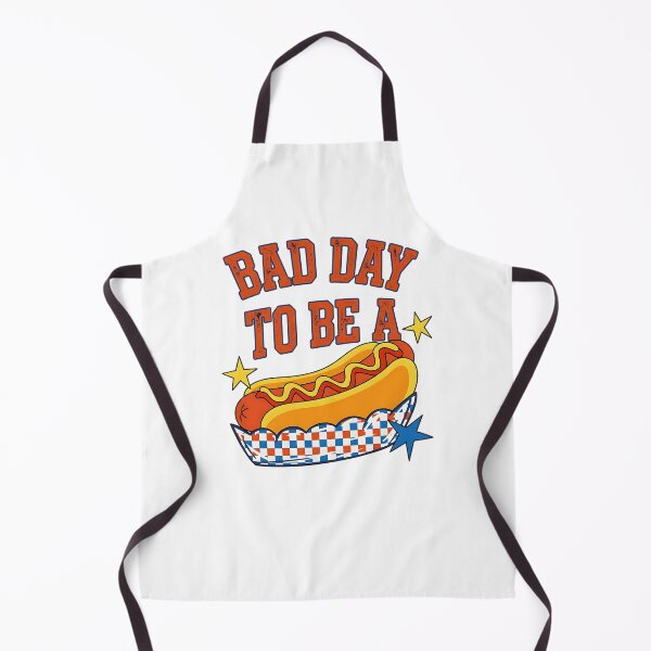 Item preview, Bad Day to Be a Hot Dog - Funny 4th of July BBQ Cookout Design designed and sold by BumbleBloom7.