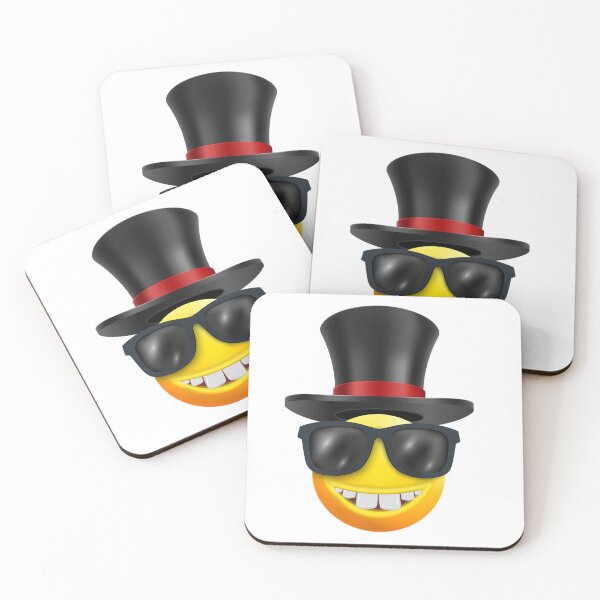 Item preview, Cool Smiley Face with Top Hat designed and sold by DailyDoodlesBySumbul.
