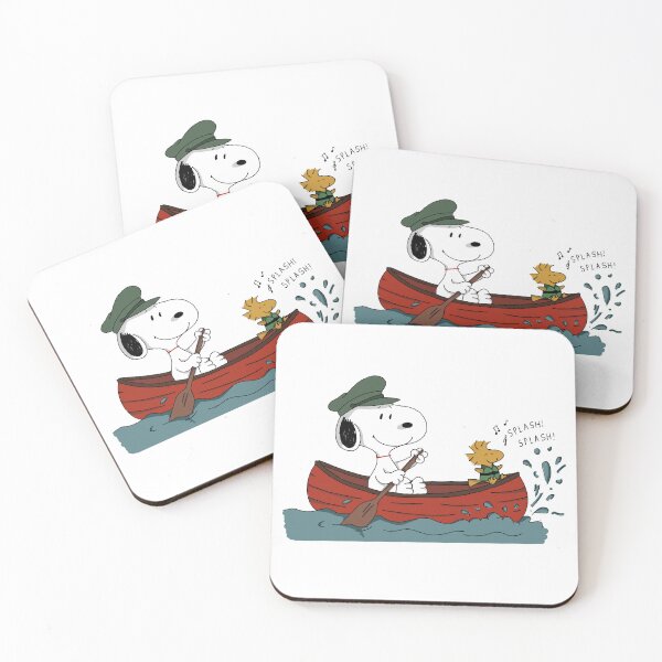 Item preview, Boating with snoopy designed and sold by Katyslittlestickershop.
