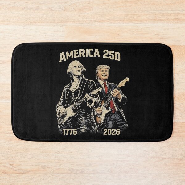 Item preview, America 250 George Washington Donald Trump Guitar Jam  designed and sold by DopeTeezCompany.