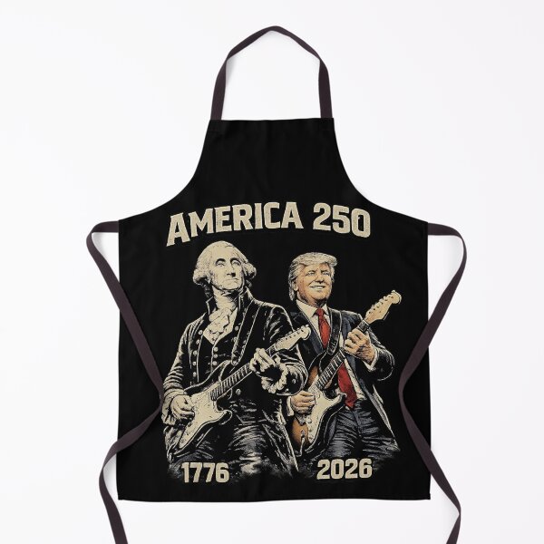 Item preview, America 250 George Washington Donald Trump Guitar Jam designed and sold by DopeTeezCompany.