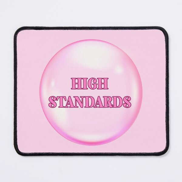 Item preview, High Standards Pink Bubble Aesthetic designed and sold by heartofireland.