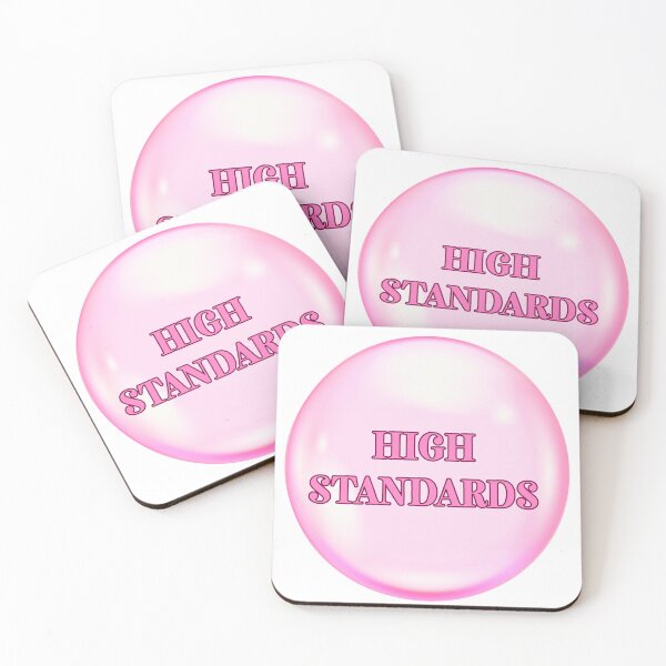 Item preview, High Standards Pink Bubble Aesthetic designed and sold by heartofireland.
