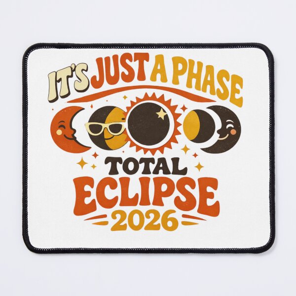 Item preview, It's Just A Phase Funny Solar Eclipse 2026 designed and sold by Print Loft.