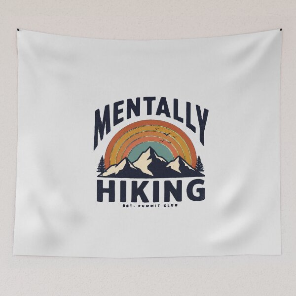 Item preview, Mentally Hiking  designed and sold by SHop25souka.