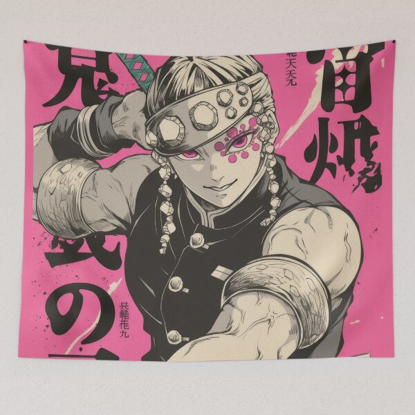 Item preview, Tengen Duotone Hot Rose designed and sold by AnimeArsenalPrints.