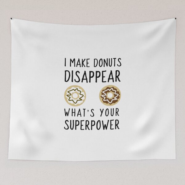 Item preview, Funny Donuts Superpower designed and sold by Sartoris Art.