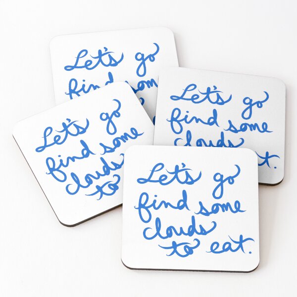 Item preview, Let’s Go Find Some Clouds to Eat designed and sold by abeink.