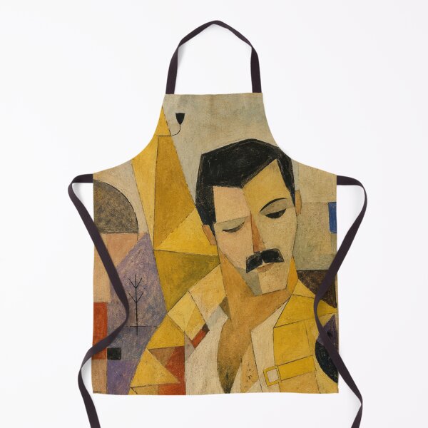 Item preview, Freddie Mercury in Klee-Inspired Cubist Harmony – Shocampos Designs Exclusive designed and sold by SHOCAMPOS DESIGNS .