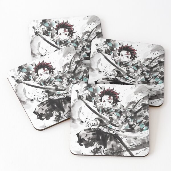 Item preview, Tanjirō Sumi-e designed and sold by AnimeArsenalPrints.