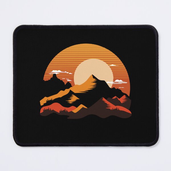 Item preview, Sunset Mountain Range designed and sold by VibetheSeason.