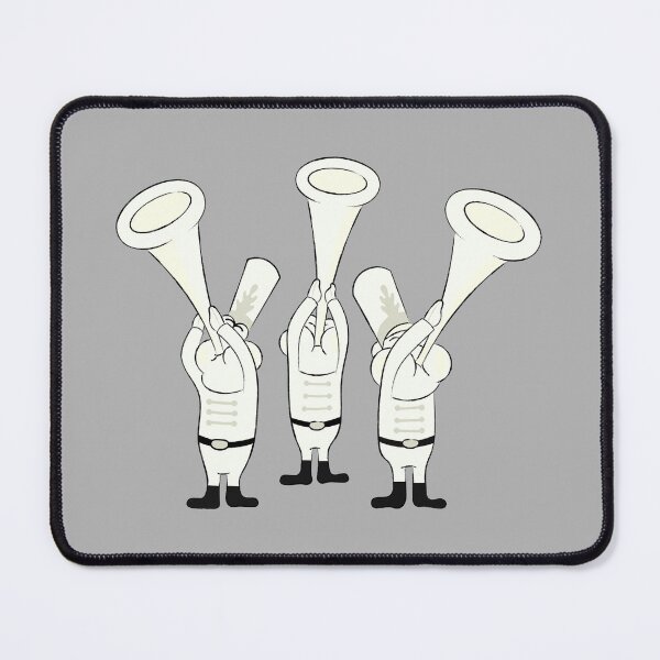 Item preview, SpongeBob - DOODLE 3 fish playing the trumpet in the Bubble Bowl designed and sold by DibujandoPorfa.